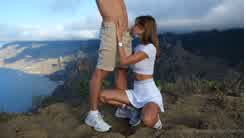 Anna Ralphs Porn Blowjob In The Clouds Leaked Video